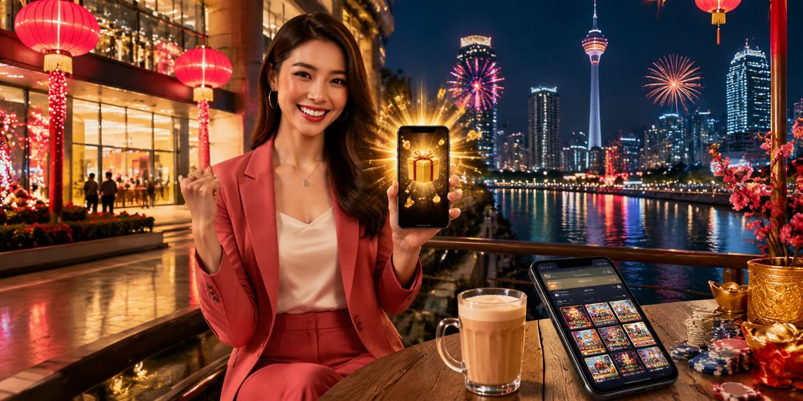 Pengguna Kuala Lumpur log masuk ke kasino mudah alih mega88